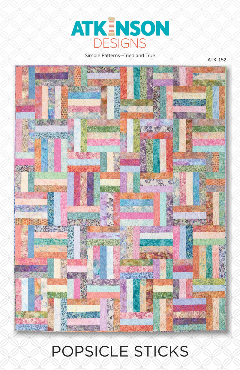 Popsicle Sticks Pattern by Atkinson Design