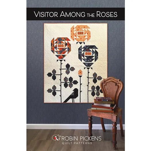 Visitor Among the Roses by Robin Pickens