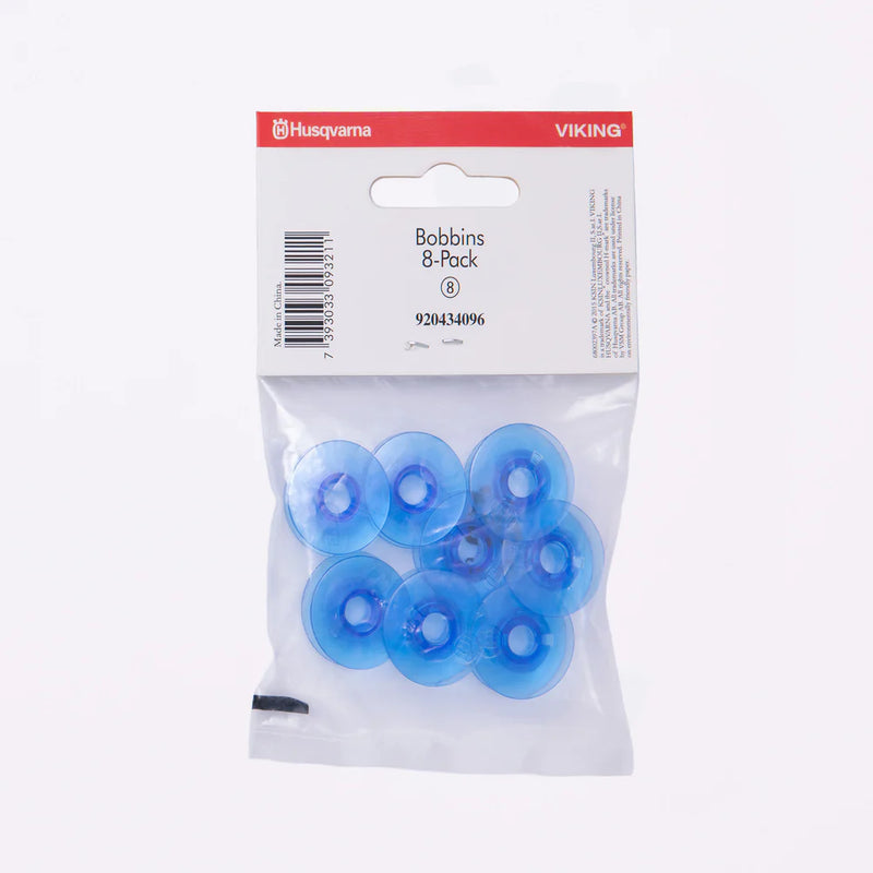 Husqvarna Viking Blue Bobbins - 10 Pack