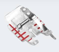Husqvarna Viking Adjustable 1/4” Foot with Guide