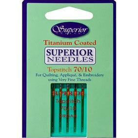 Superior Titanium Machine Needles