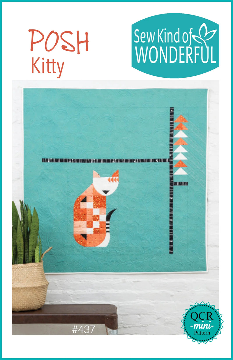 Posh Kitty pattern by Sew Kind of Wonderful