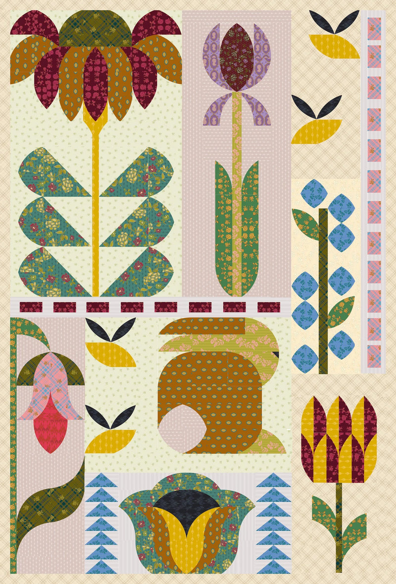 Floral Felicity Sampler Pattern Book by Sew Kind of Wonderful