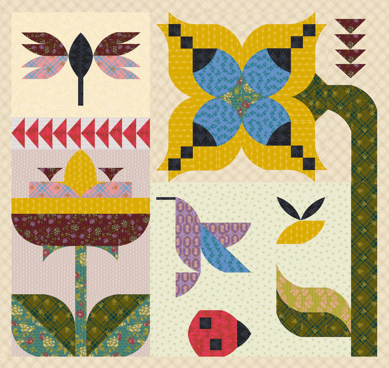 Floral Felicity Sampler Pattern Book by Sew Kind of Wonderful