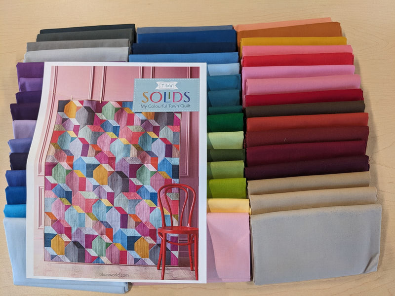 My Colorful Town Quilt Kit
