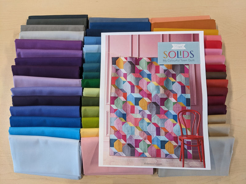 My Colorful Town Quilt Kit