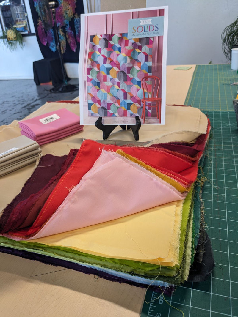 My Colorful Town Quilt Kit
