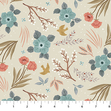 Paws & Play - Large Floral, Cream