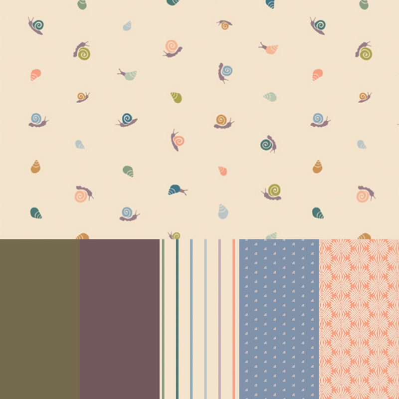 Slow Summer - Falling Leaves Quilt Kit