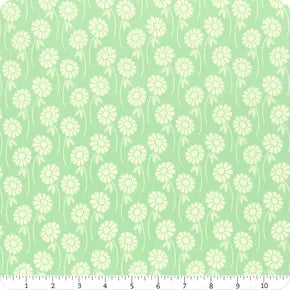 Pop Sugar - Upsy Daisy, Aqua - 1/2m