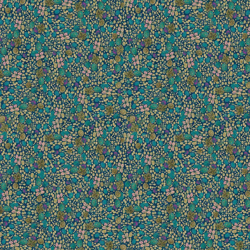 Wit and Wisdom - Floral Dots, Green