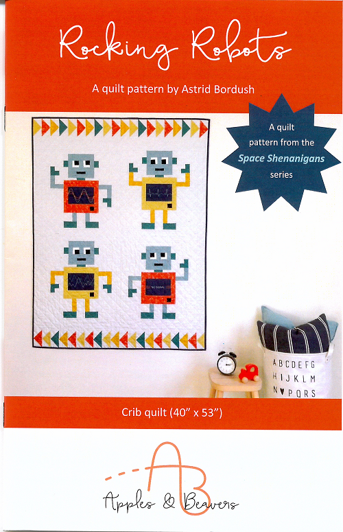 Rocking Robots Pattern by Apples & Beavers