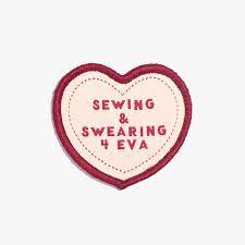 KATM - "Swearing & Sewing 4 Eva" Patch