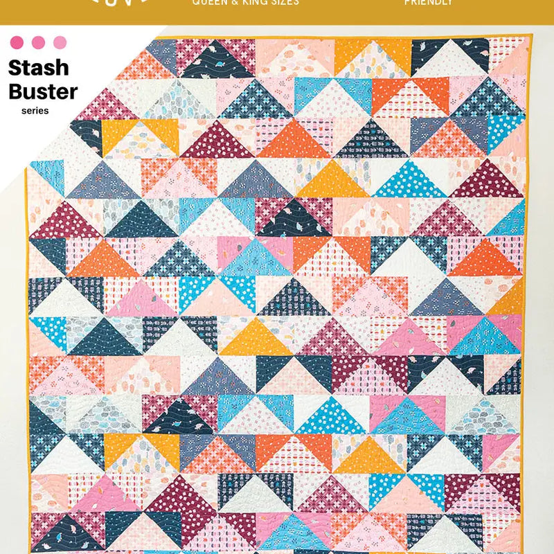 Patchwork Flying Geese by Quilty Love