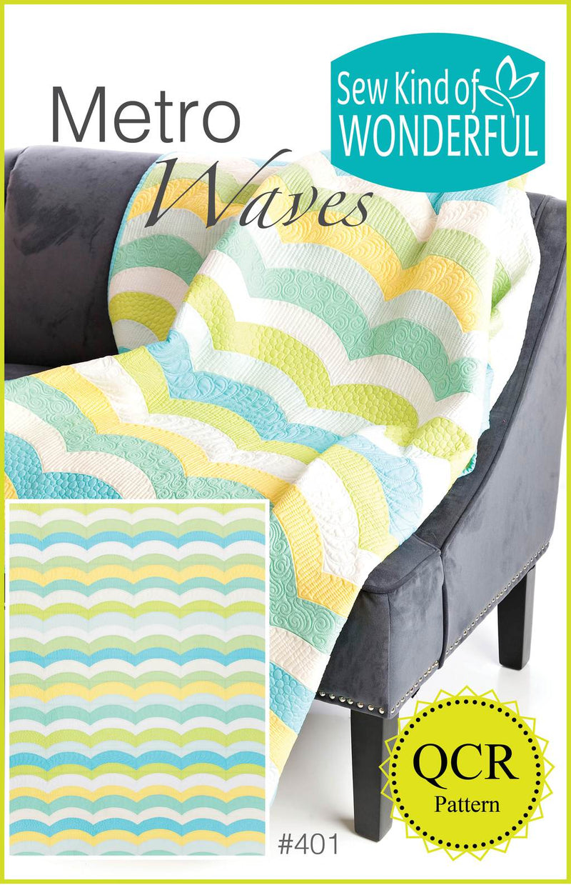 Metro Waves pattern by Sew Kind of Wonderful