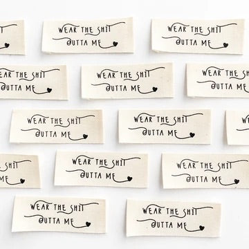 Kylie and The Machine Woven Labels