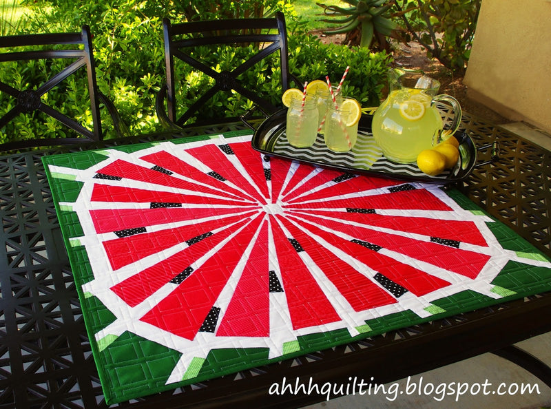 Watermelon by Cynthia Muir of Ahh ... Quilting