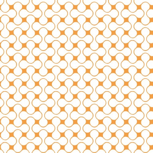 Good Vibes - Interconnected - Orange/ White