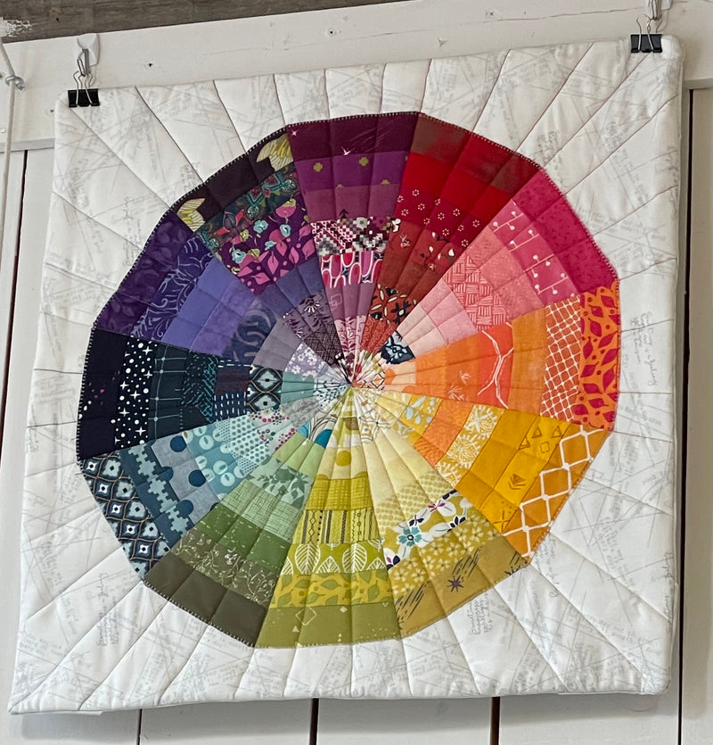 Colour Wheel Wall Quilt Kit