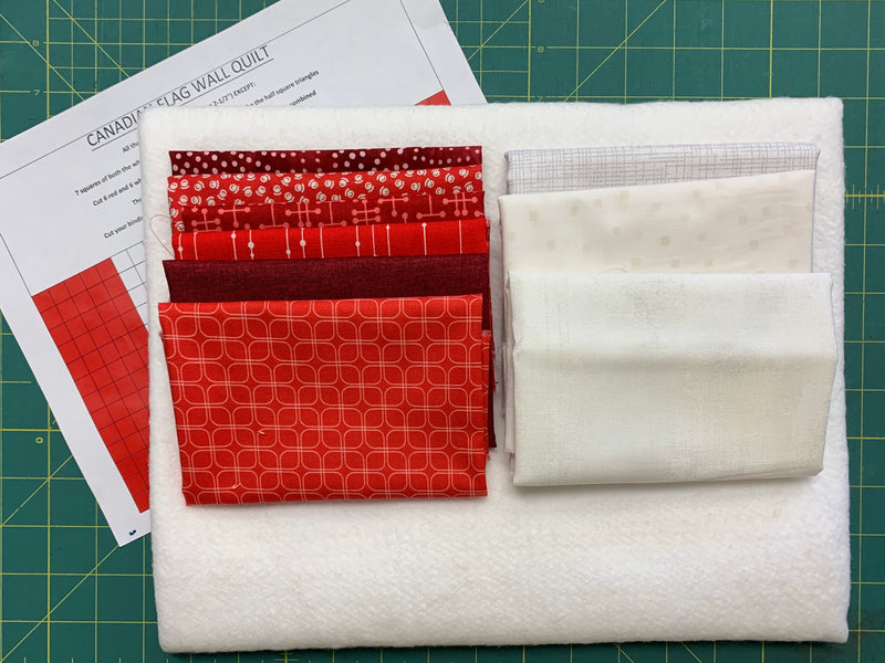 Canadian Flag Wall Quilt Kit