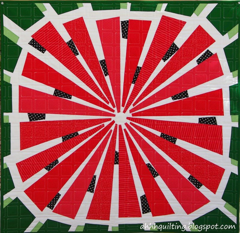 Watermelon by Cynthia Muir of Ahh ... Quilting