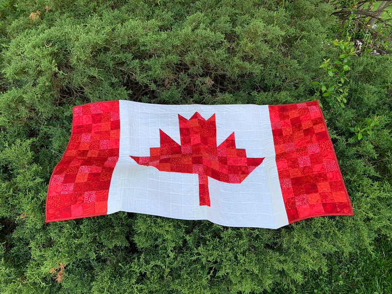 Canadian Flag Wall Quilt Kit