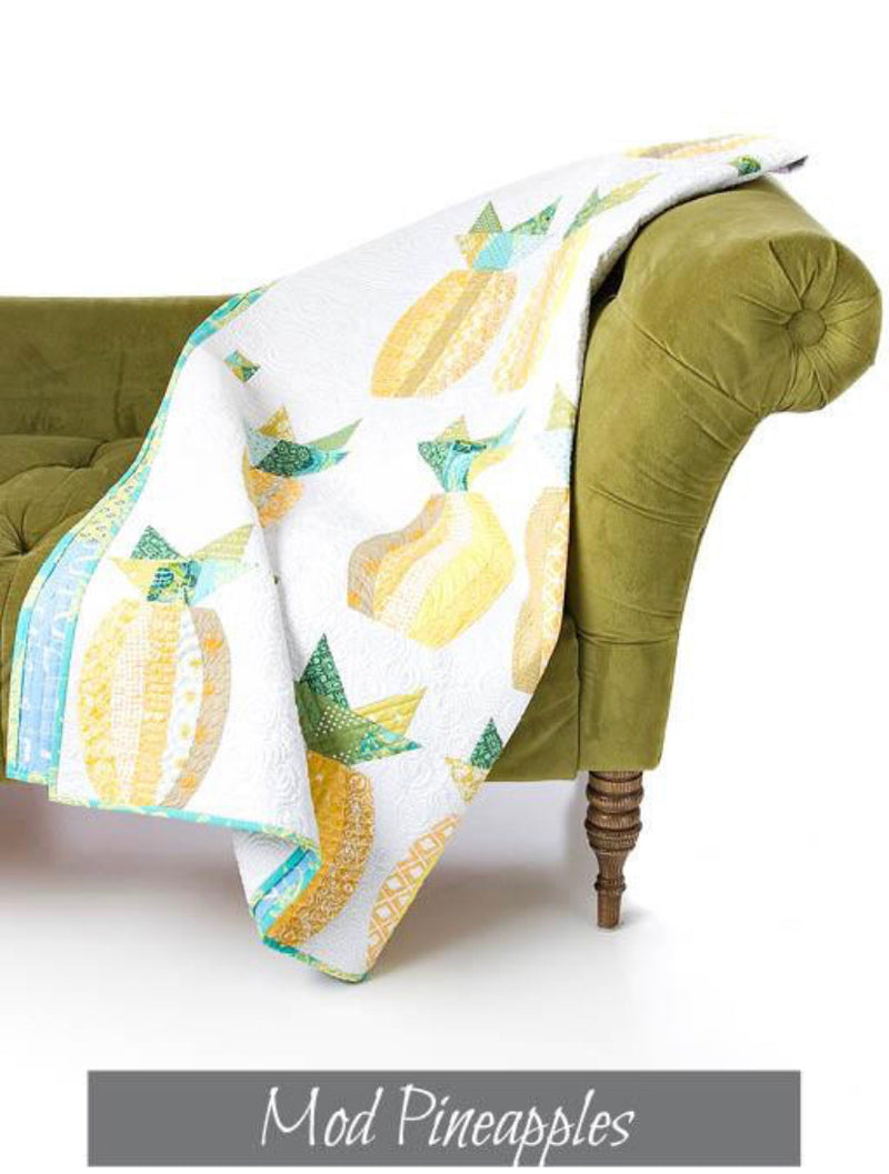 Mod Pineapples pattern by Sew Kind of Wonderful