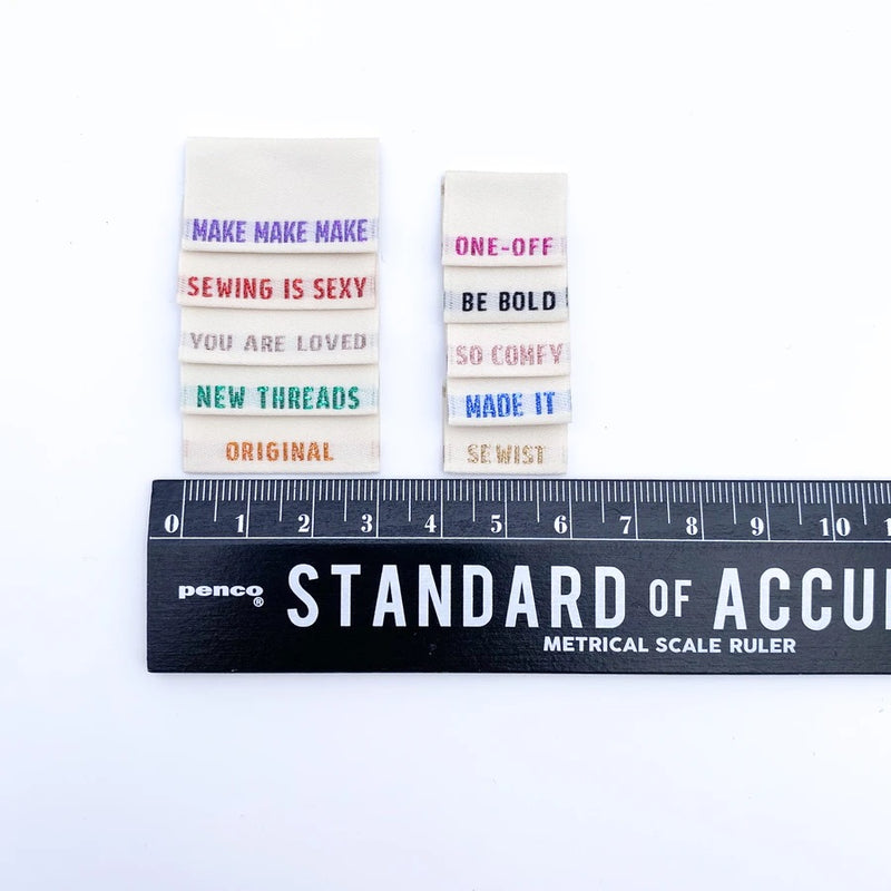 Kylie and The Machine Woven Labels