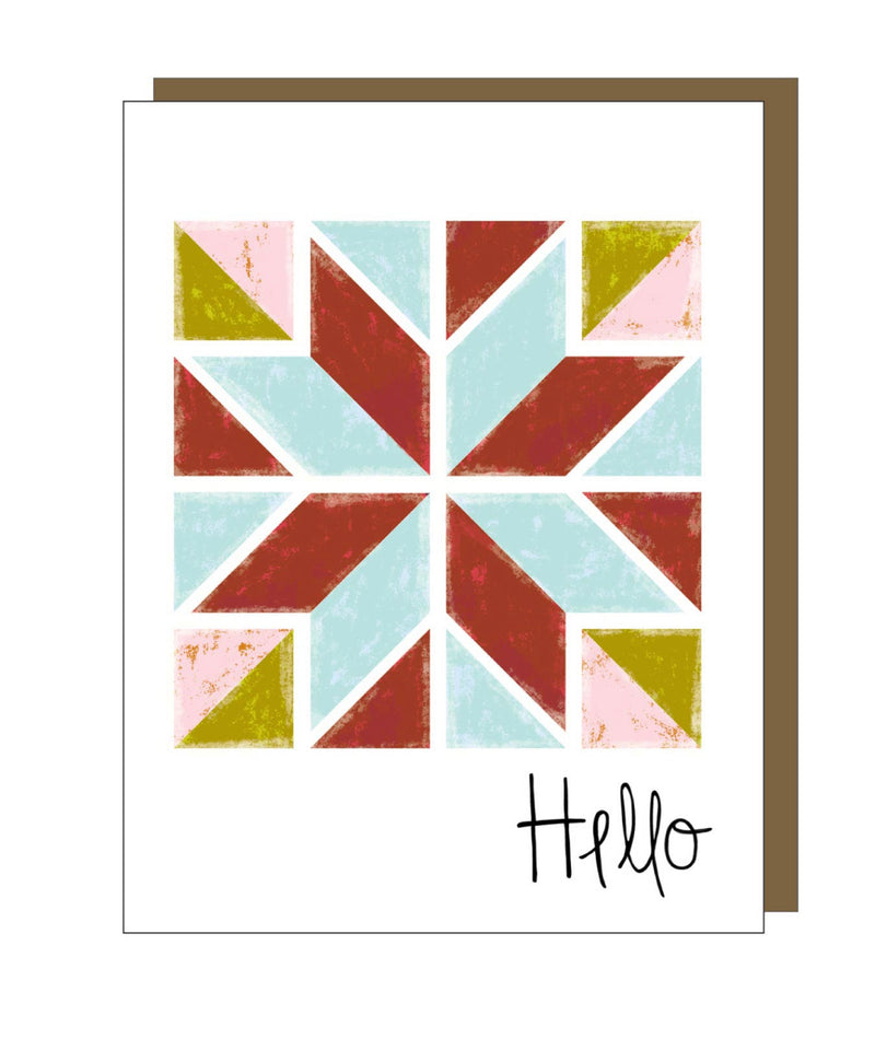 Greeting Card - Hello