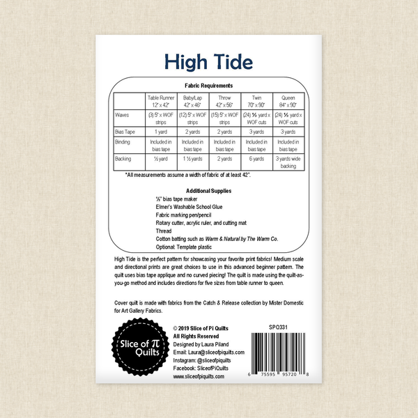 High Tide by Slice of Pi Quilts